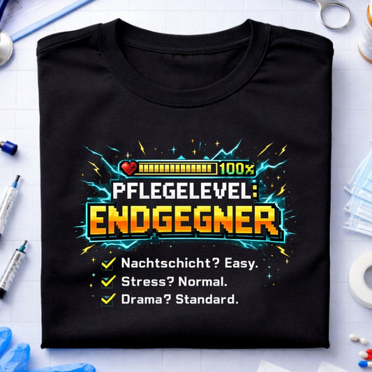 PFLEGELEVEL ENDGEGNER PREMIUM SHIRT